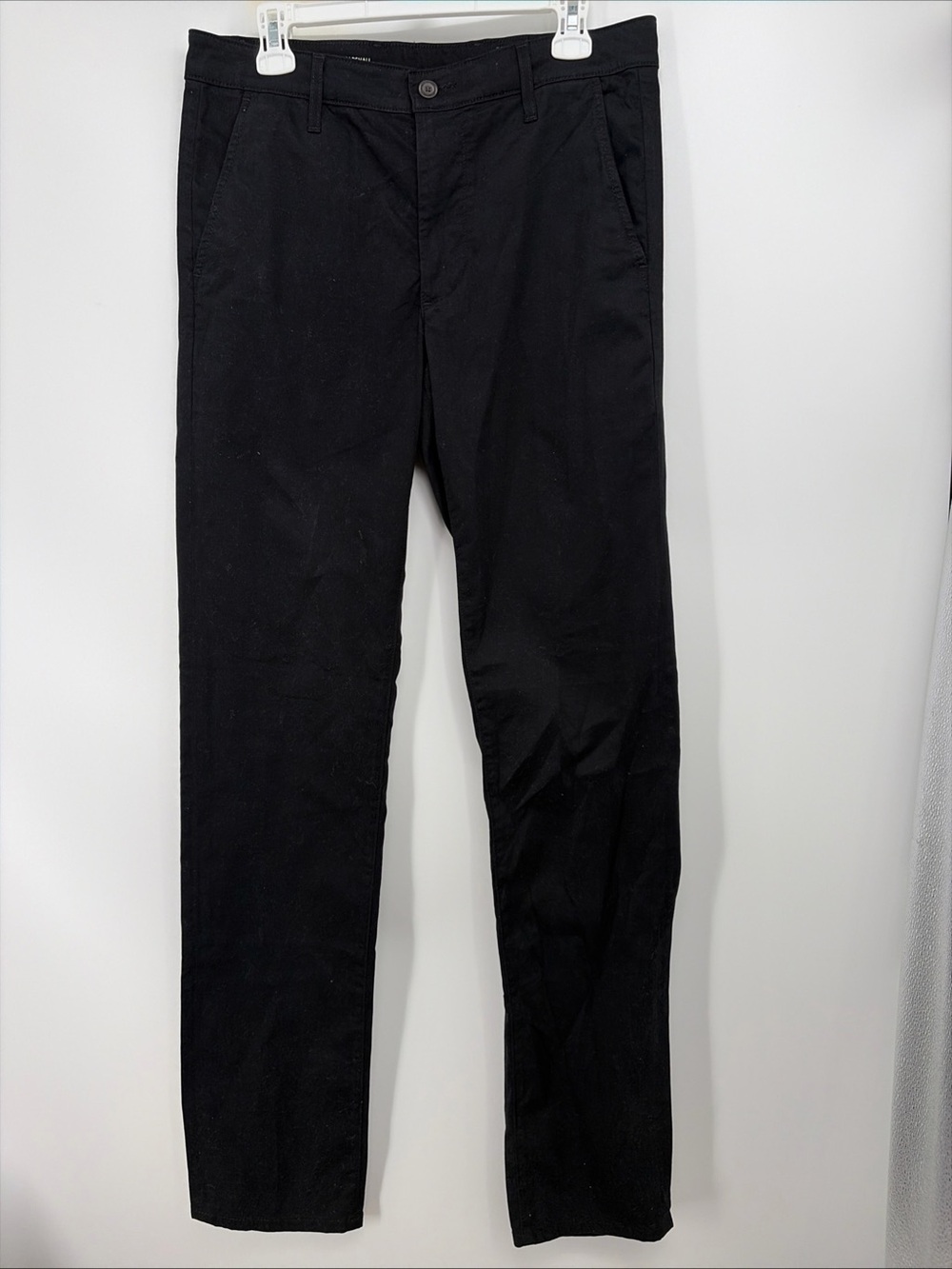 NEW AG Adriano Goldschmied Men’s The Marshall Chino Pants Sz 31 x 34 Black